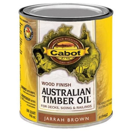 SAMUEL CABOT INC Cabot Samuel 19460-05 Australian Timber Oil  QT  Jarrah Brown  Wood Finish - pack of 4 138140